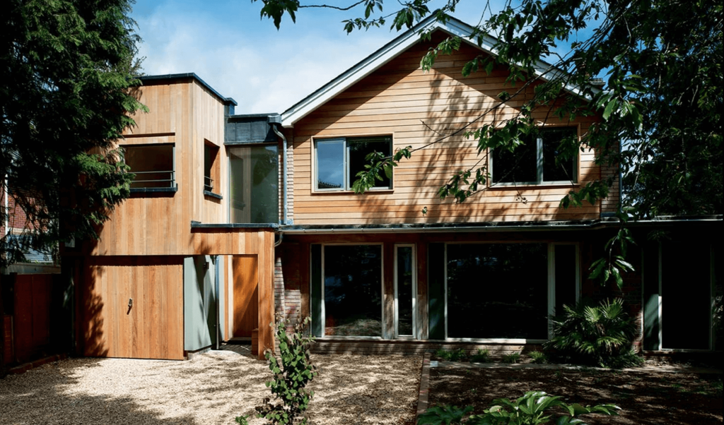 Timber Clad House Extension